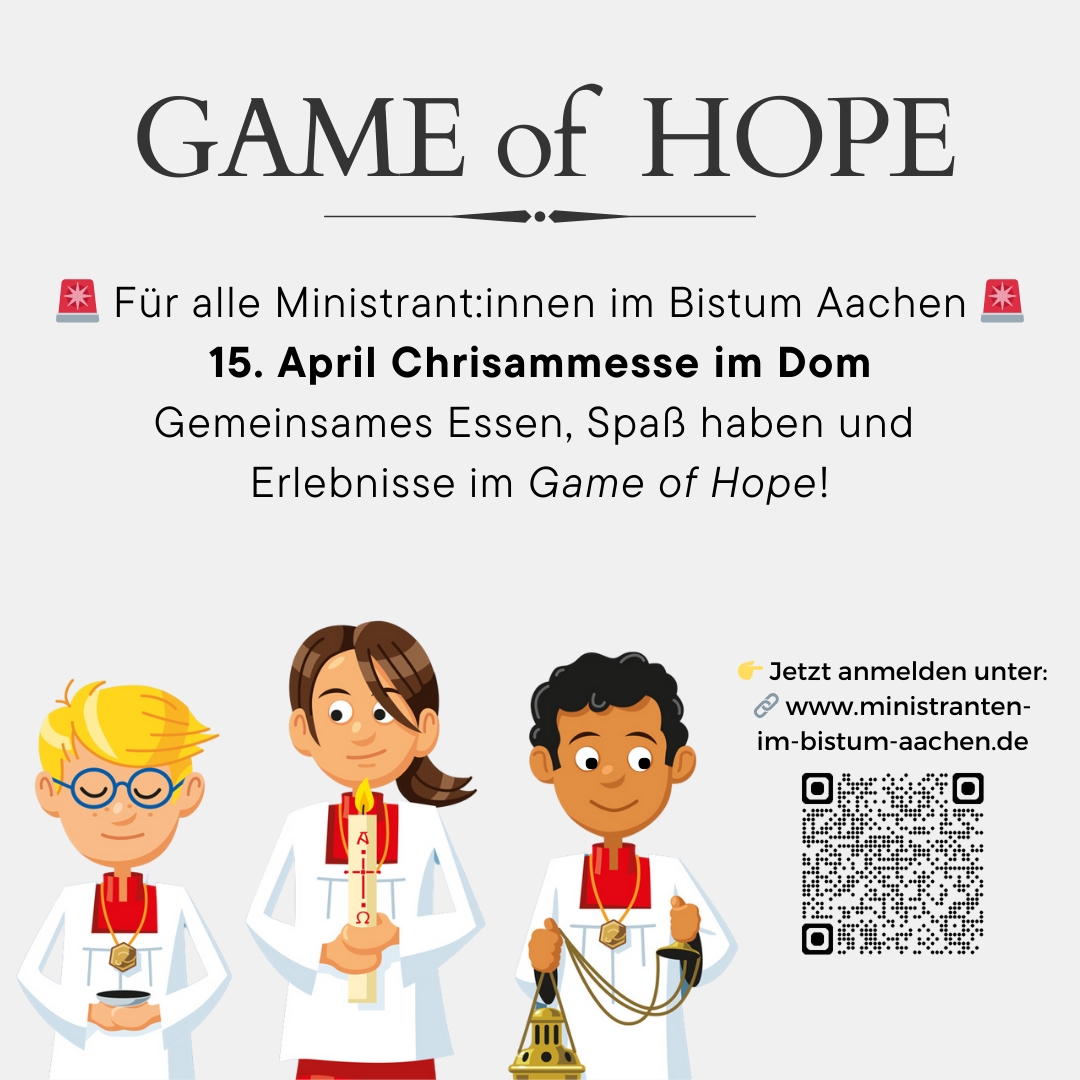 Chrisamtag Ministrant-innen