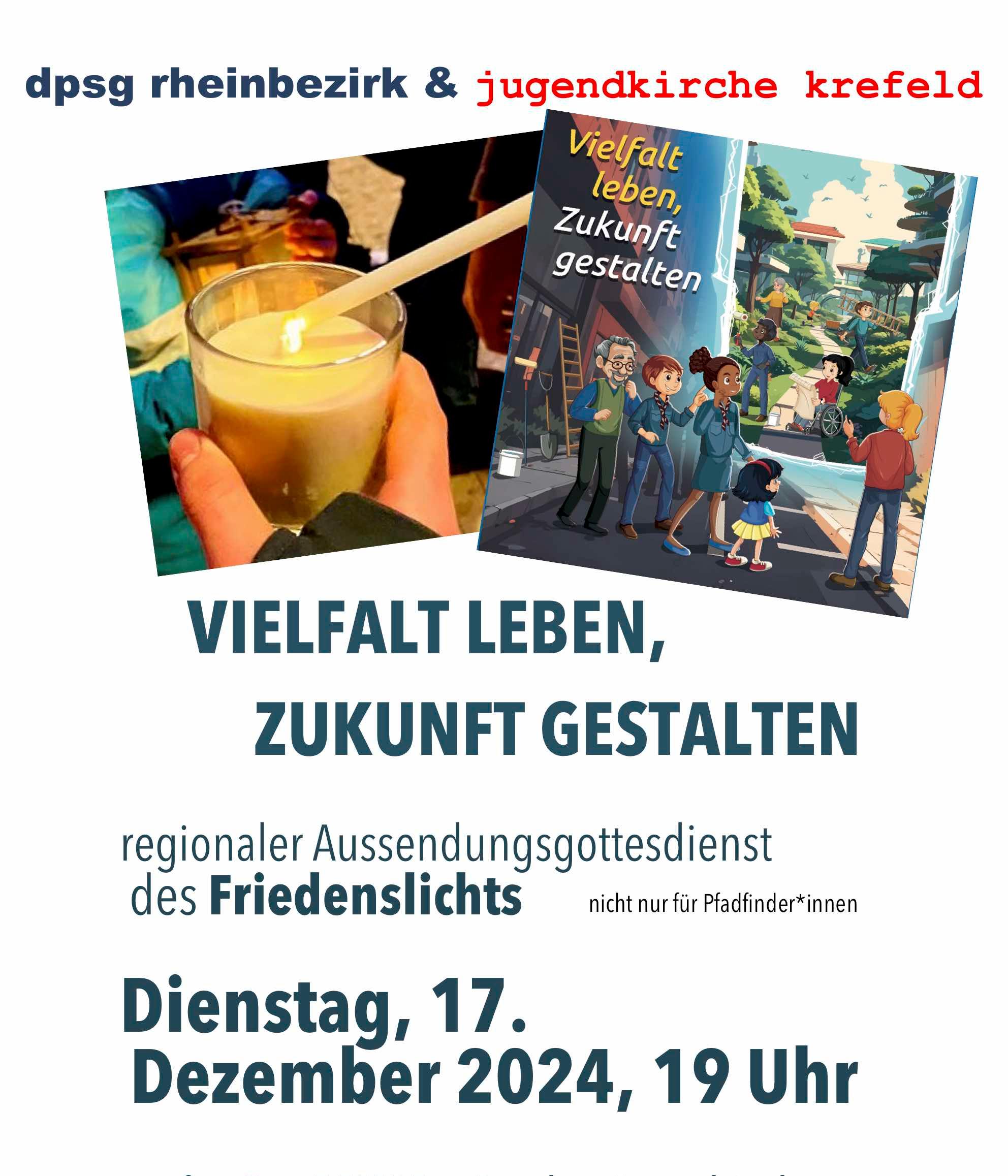 Friedenslicht 24 PLAKAT